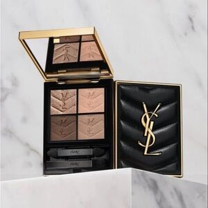Yves Saint Laurent Brown Eyeshadow Palette with Four Versatile Shades